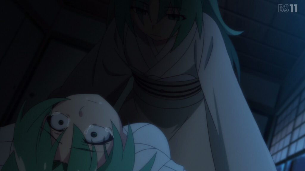 ひぐらしのなく頃に卒5話 魅音が詩音とばっちゃを 害 発症魅音怖すぎる なんｊ アニメまとめちっく