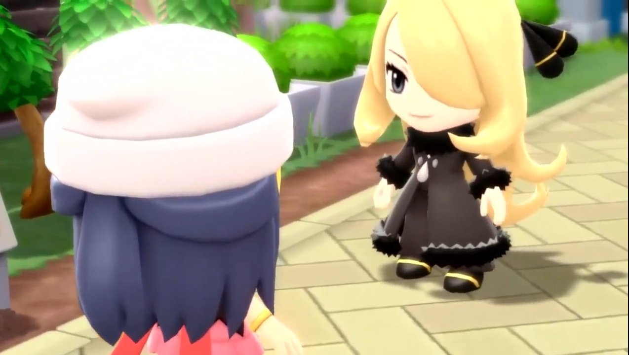 悲報 ポケモンダイパリメイク クソグラ2頭身でシロナさんがブサイクになるww ばびろにあっ